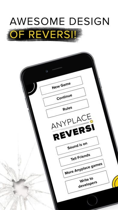 Anyplace Reversi - Othello: black & white