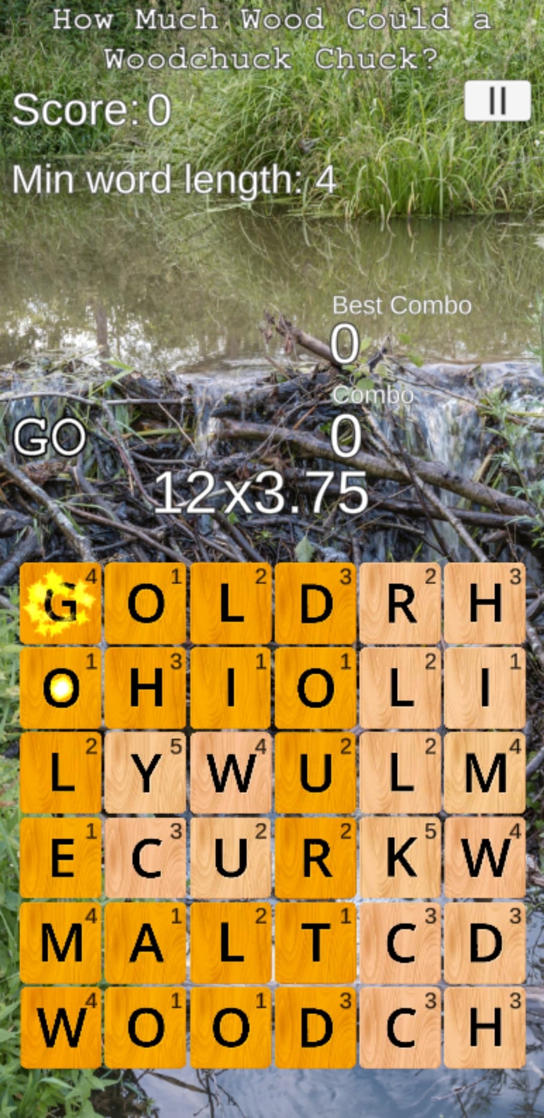 Fallwords screenshot 2