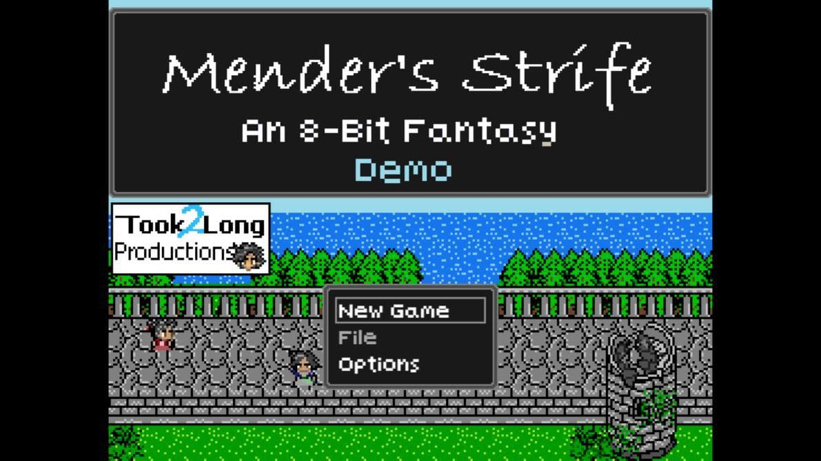 Menders Strife: An 8-Bit Fantasy screenshot 2