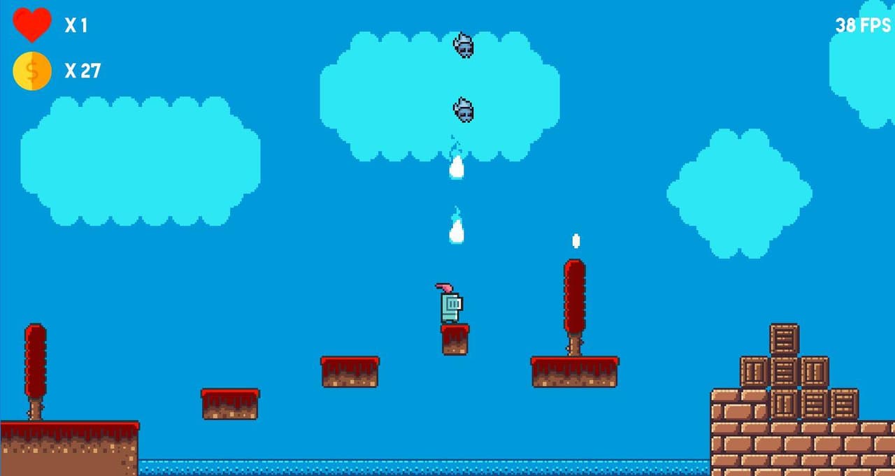 Simple Platformer Game (NERVIOZO)