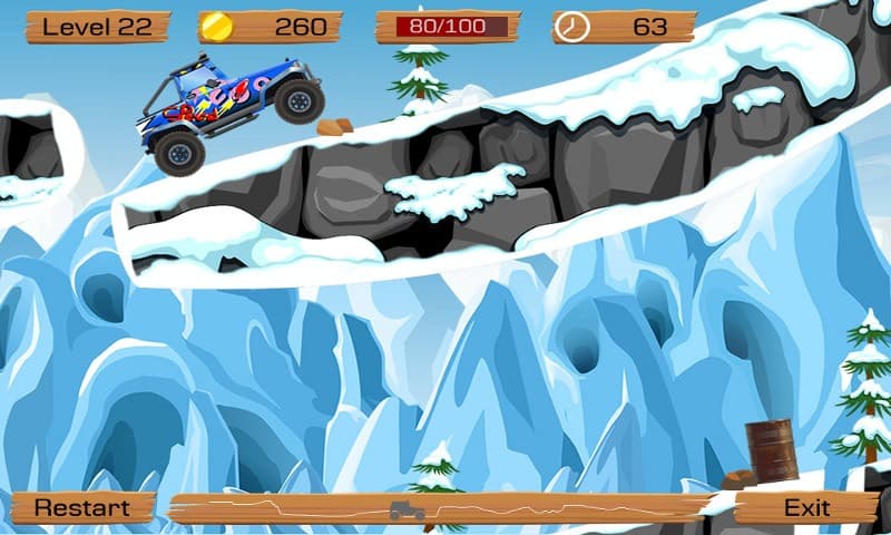 Snow Off Road (itch) screenshot 4