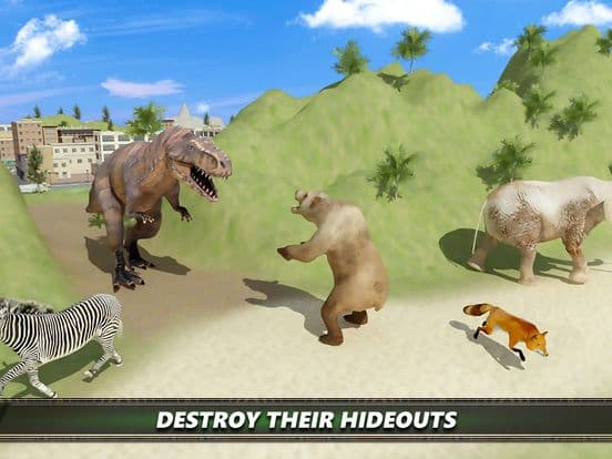 Dinosaur City Simulator Games