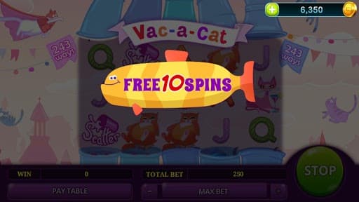 Vac-a-Cat Slot screenshot 4