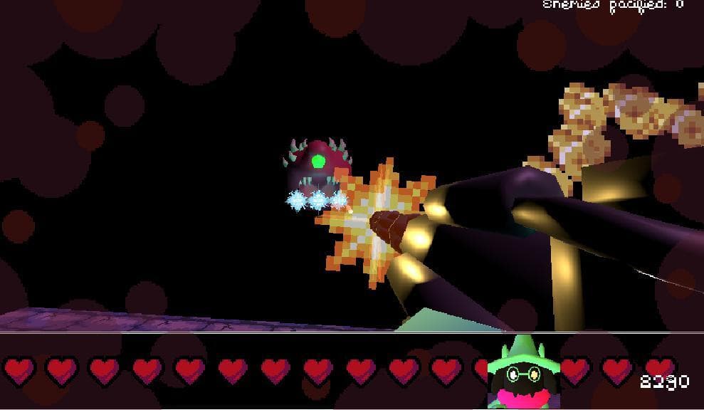 Ralsei with a Machine Gun screenshot 2