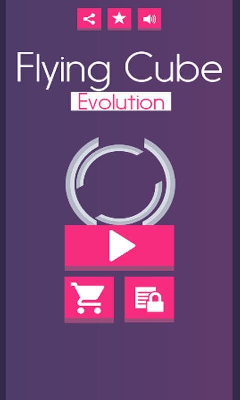 Flying Cube Evolution screenshot 2