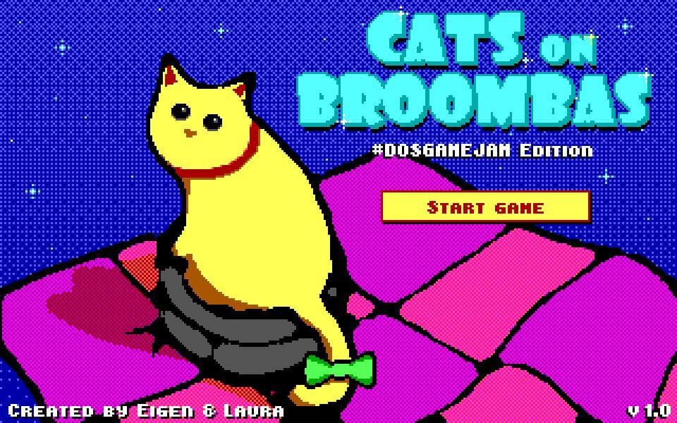 Cats on Broombas screenshot 2