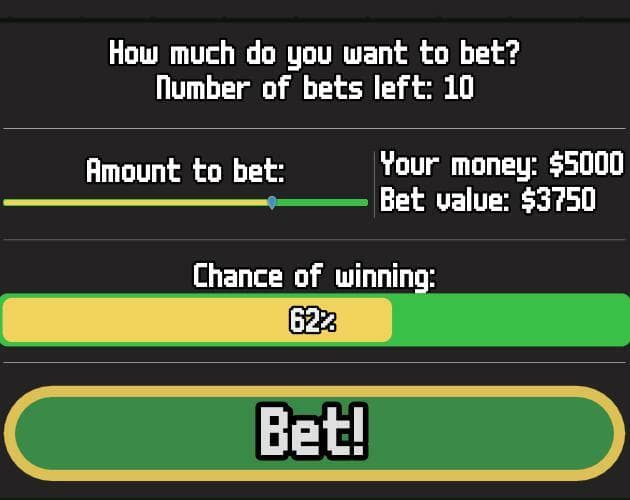 Choose your odds