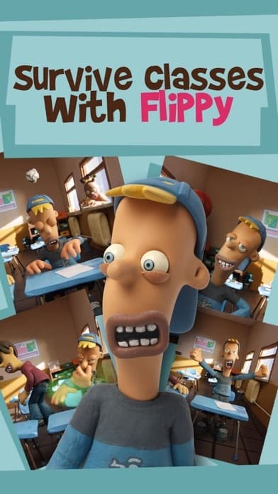 Talking Clay Kids Flippy Free screenshot 3