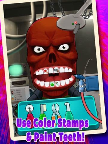 Supervillain Tooth Booth - The Anti Hero Evil Comic Book Dentist Adventure Free screenshot 4