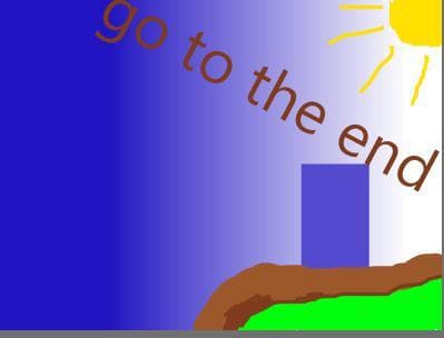 go to the end !!!