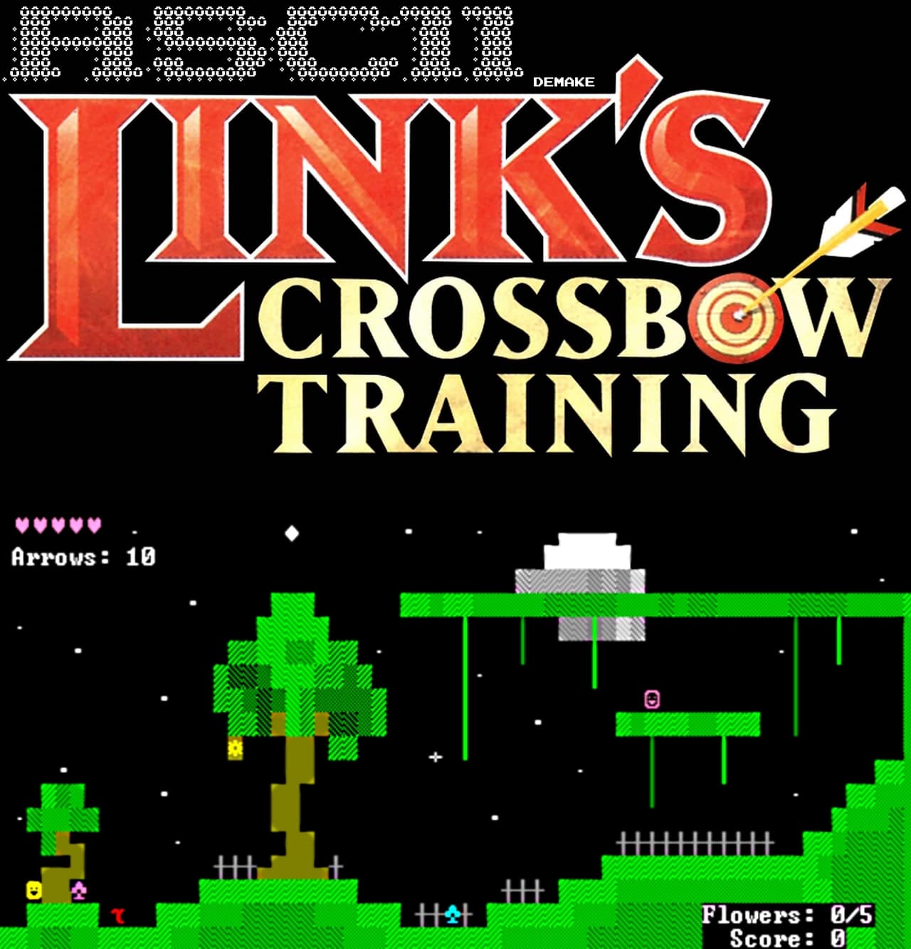 Link Crossbow training demake - Love Stung screenshot 2