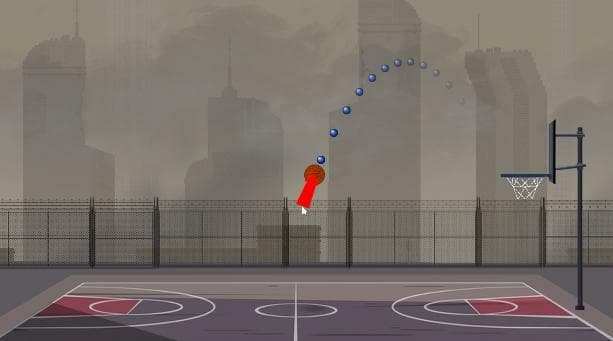 Basketball Game 2D screenshot 2