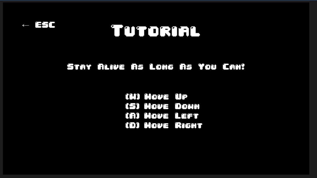Asteroid Dodger (Evan Lew) screenshot 2