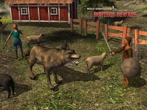 Wolf Simulator 2: Hunters Beware screenshot 3