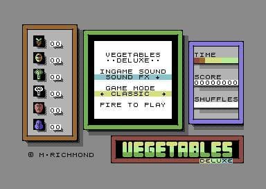 Vegetables Deluxe C64 screenshot 2