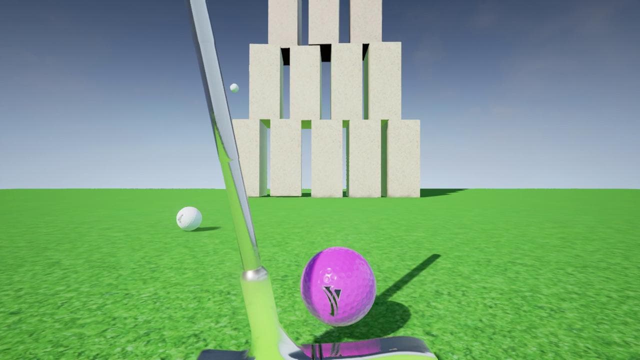 Minigolf for Leap Motion