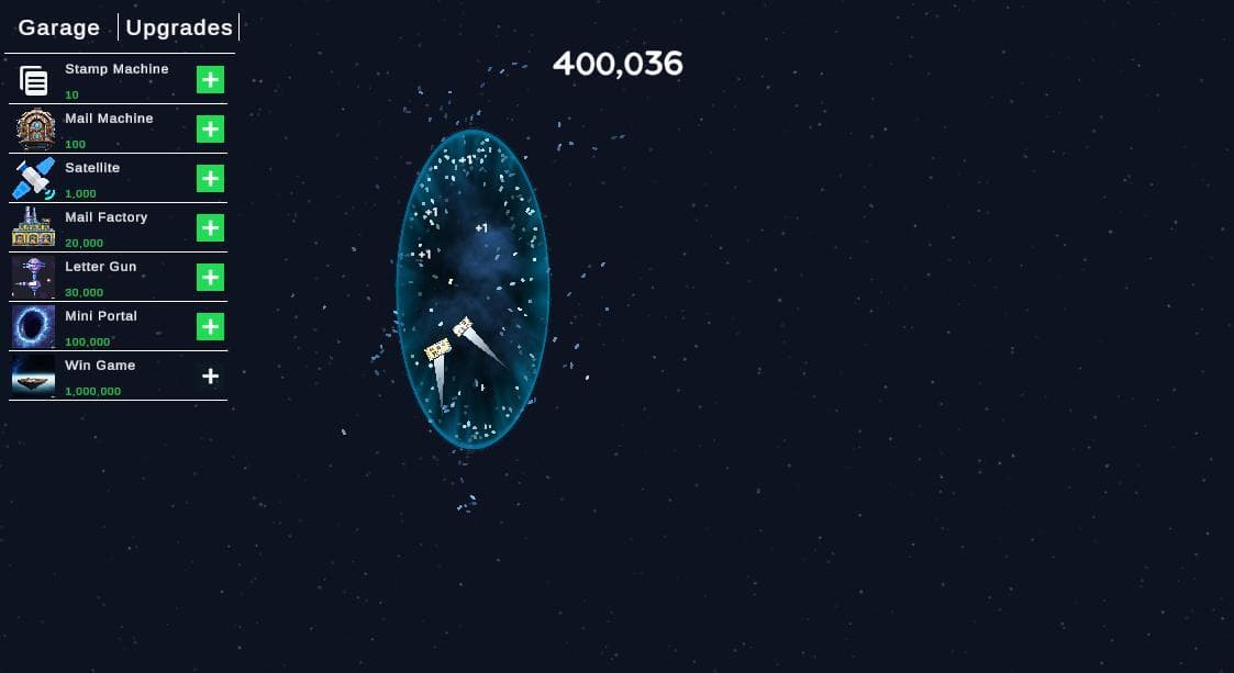 Interdimensional Post Office Web screenshot 2