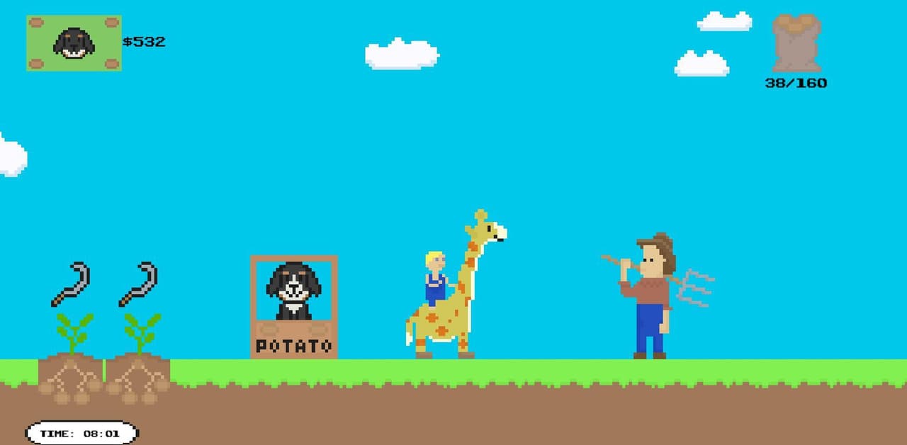 Corn Ball Potato Farmer