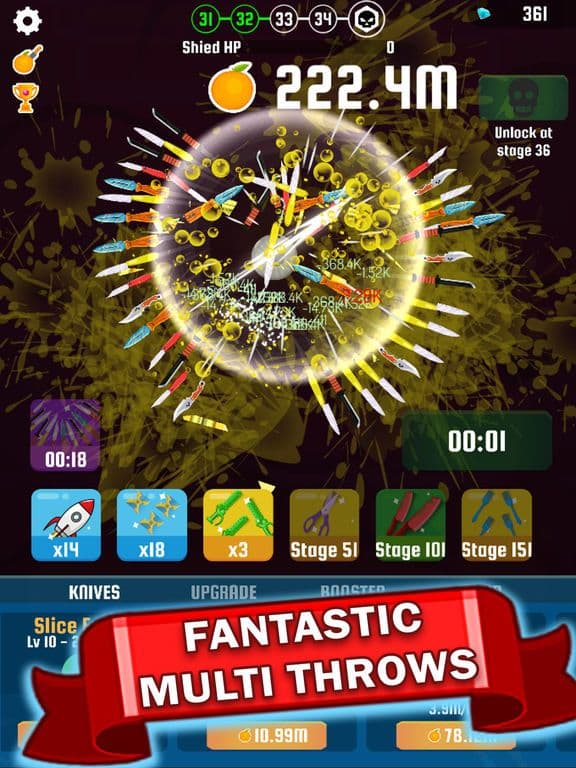 Idle Knife: Slash The Fruits screenshot 2