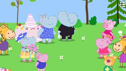 Wedding party. Games for Girls