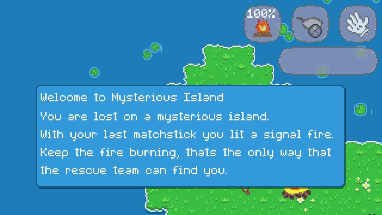Signal Fire On Mystery Island screenshot 2