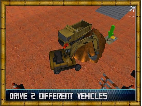 Sand Excavator Simulator 2016 - Heavy Machinery City Road Construction Truck Game screenshot 4