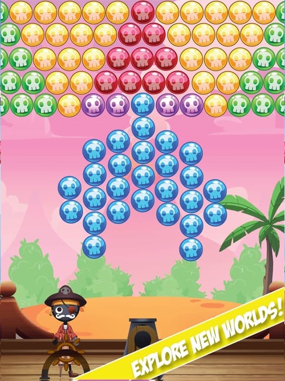 Stickman Pirates: Bubble Shoot screenshot 3