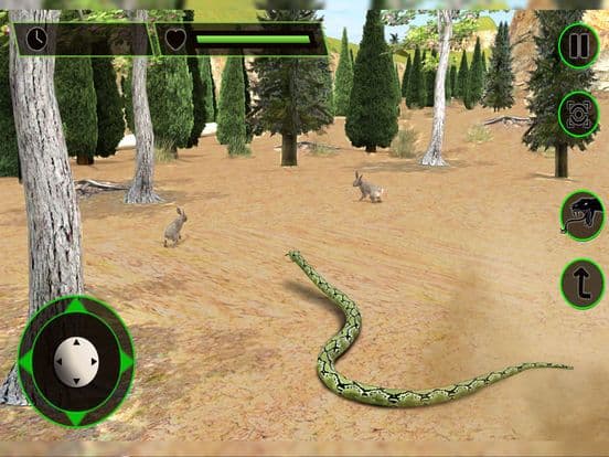 Real Flying Snake Attack Simulator: Hunt Wild-Life Animals in Forest screenshot 3