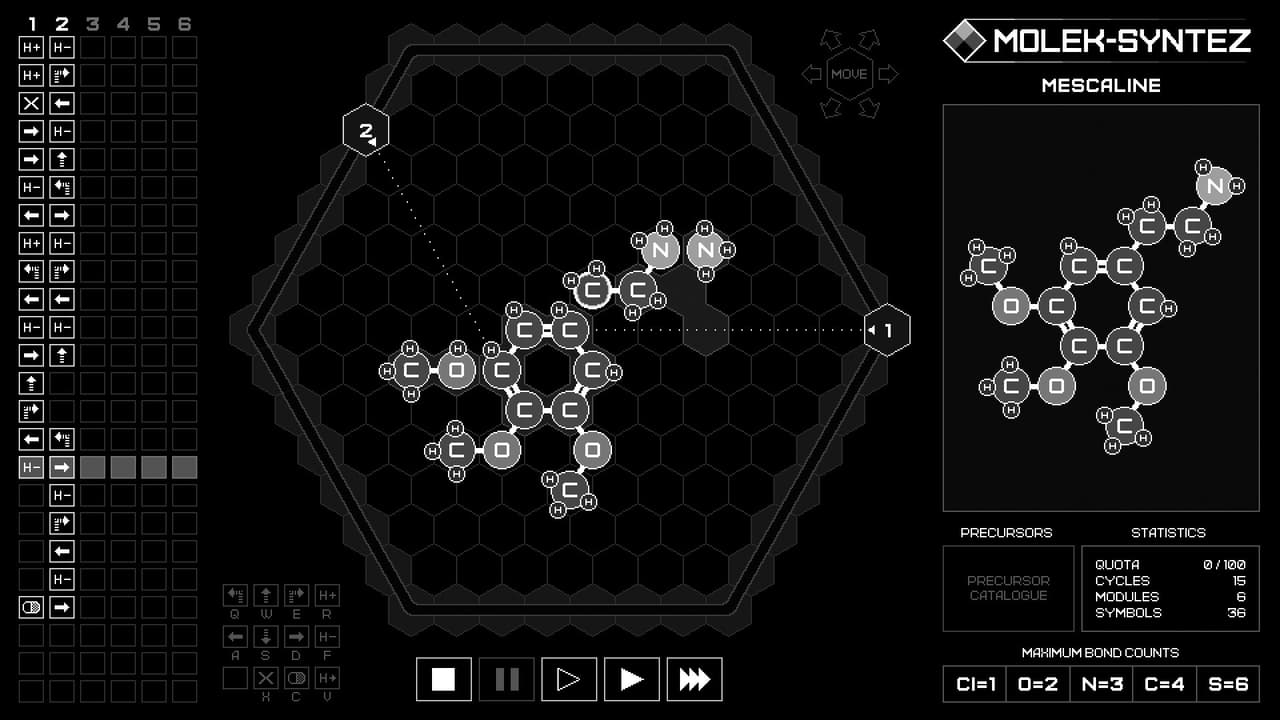 MOLEK-SYNTEZ screenshot 2