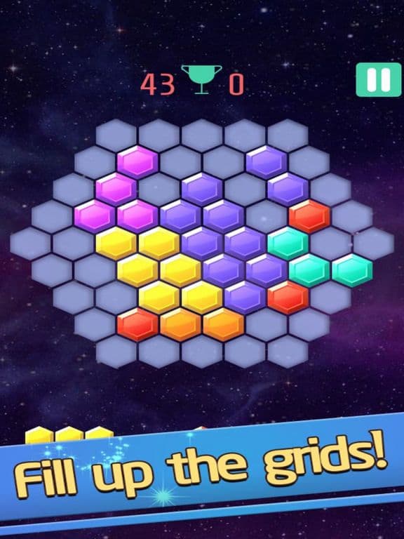 Hexa! Fill Up Grids screenshot 2