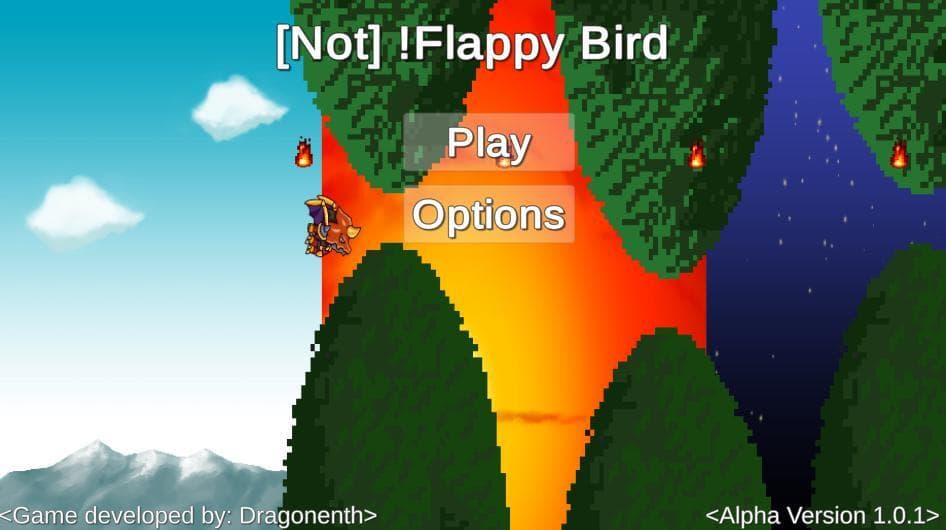 [Not]! Flappy Bird screenshot 2