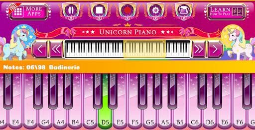 Unicorn Piano screenshot 6