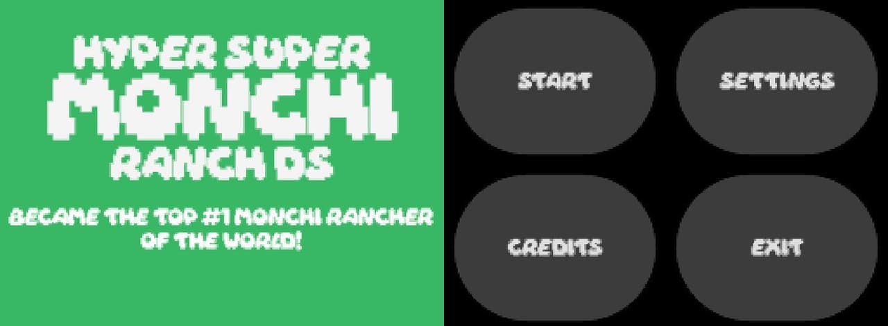 HYPER SUPER MONCHI RANCH DS screenshot 4