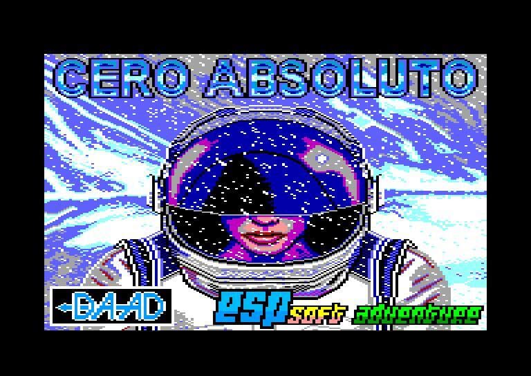 Cero Absoluto (Amstrad CPC) (Spanish) screenshot 2