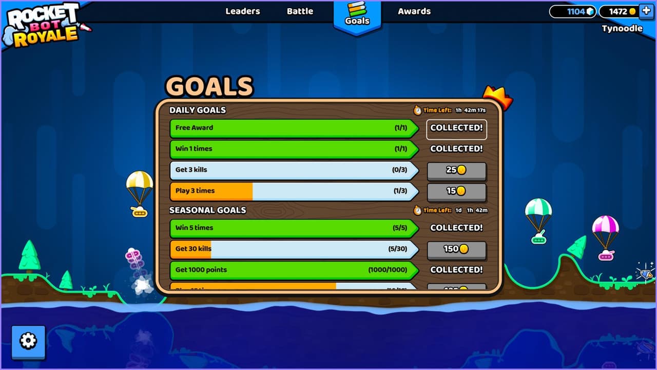 ROCKET BOT ROYALE by Winterpixel Games screenshot 4
