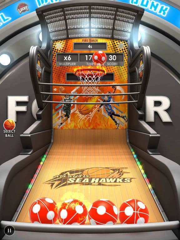 Basketball Flick 3D screenshot 2