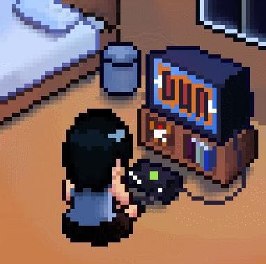 She Plays Ultra High Definition Video Games