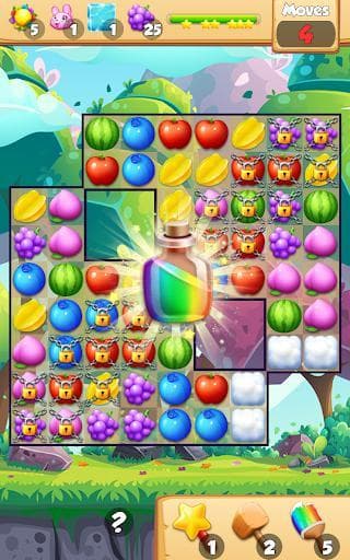 Fruits Forest Rescue - Match 3 Game screenshot 2