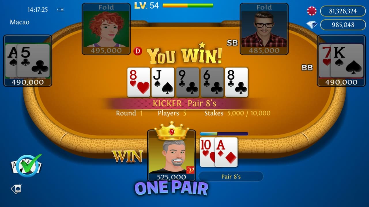 Solo King - Single Player: Texas Holdem Poker Offline screenshot 3