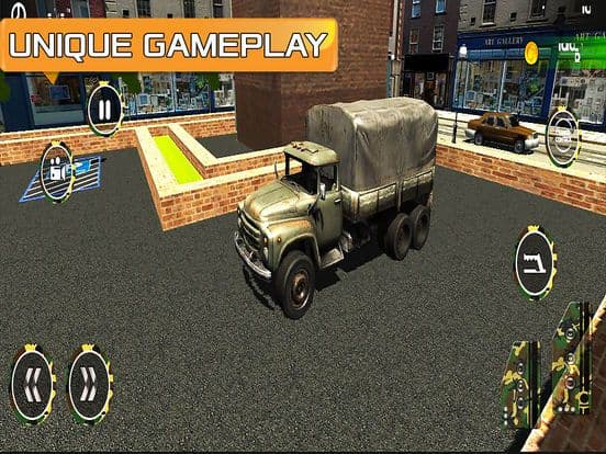 3D Truck Parking Simulator: HTV Driving Test screenshot 3