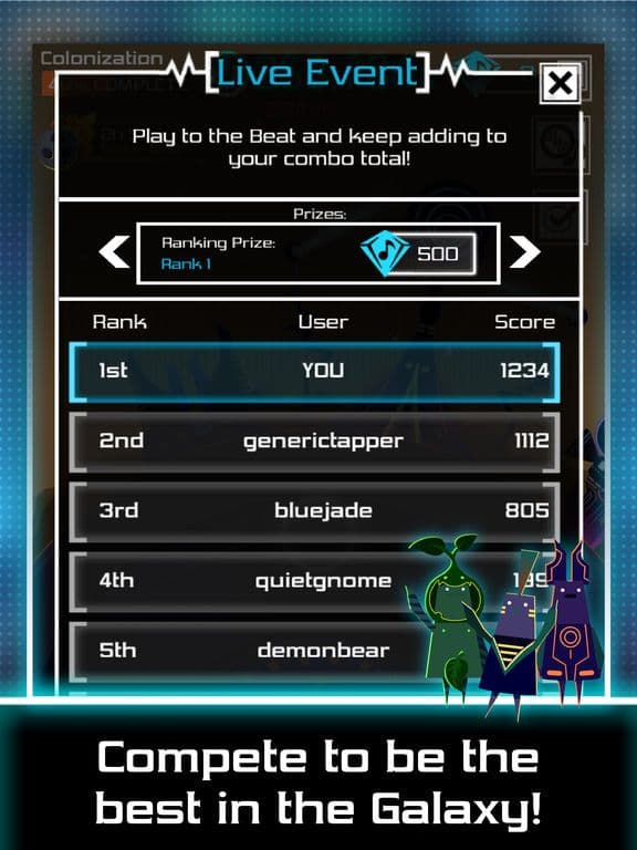 Groove Galaxy screenshot 3