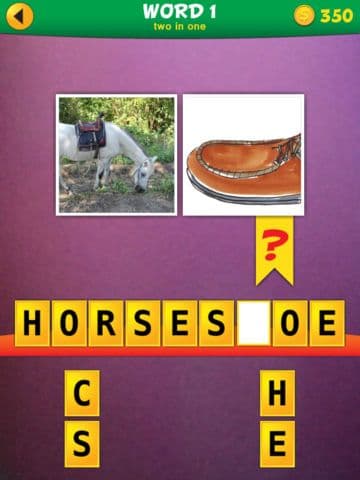 2 Pics 1 Word: Mix Pics Puzzle screenshot 2
