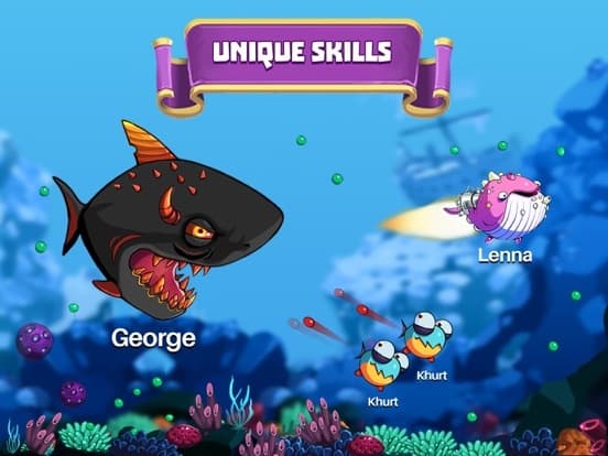 EatMe.io: Hungry Fish Attack! screenshot 4