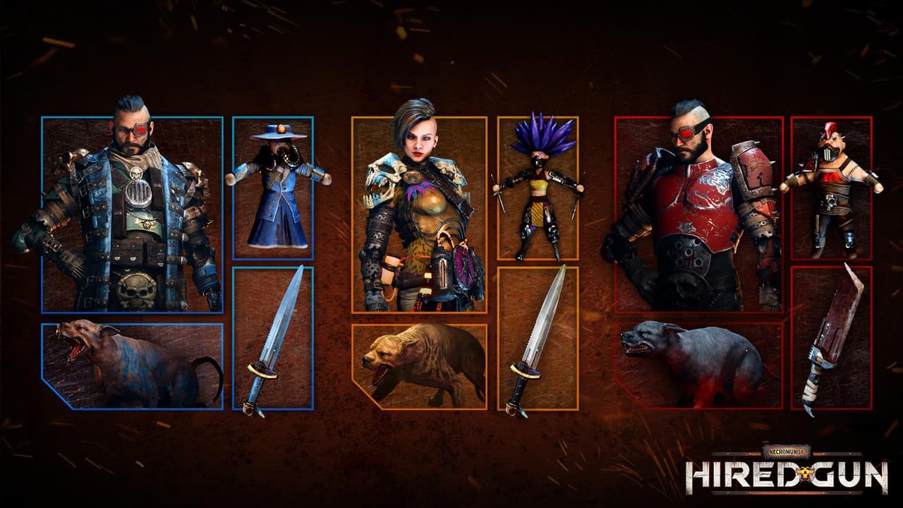 Necromunda: Hired Gun - Gang Wars Cosmetics Bundle screenshot 2