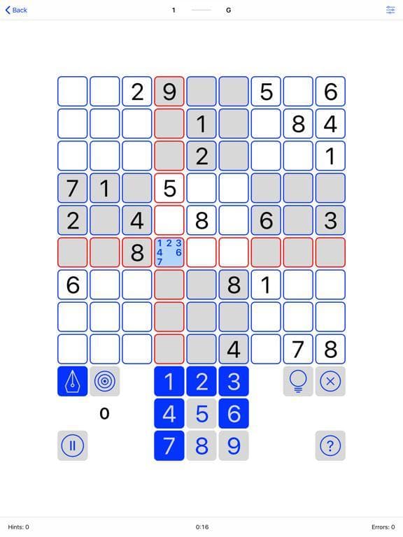 Sudoku ∗ screenshot 3