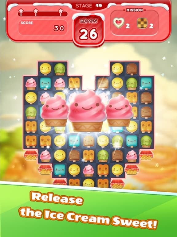 Ice Cream Mania:Match 3 Puzzle screenshot 4