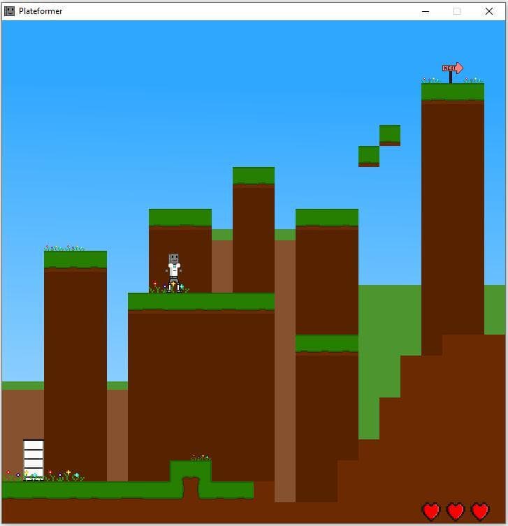 JeuMeDeplace - a Mario Maker style platformer