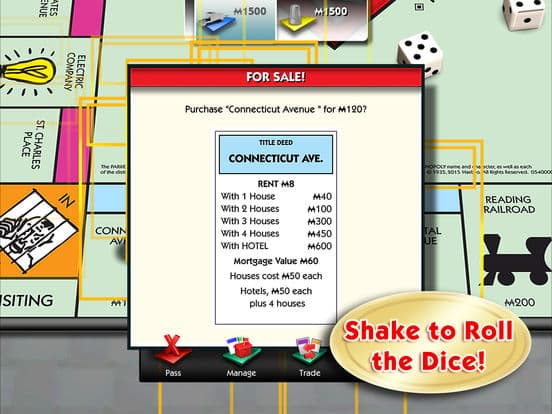 MONOPOLY for iPad screenshot 4