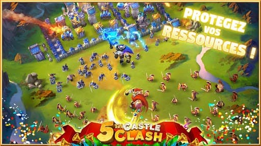 Castle Clash: RPG War and Strategy FR screenshot 4