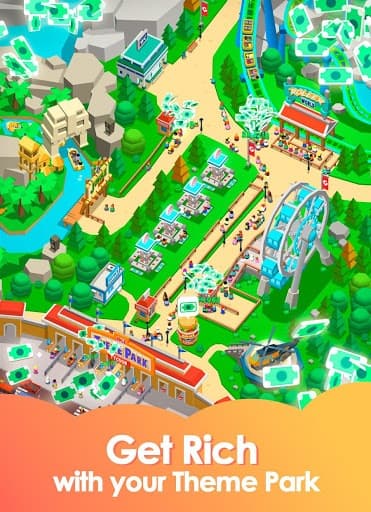 Idle Theme Park Tycoon - Recreation Game screenshot 3
